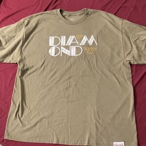 Diamond Supply Co. Olive Graphic Tee